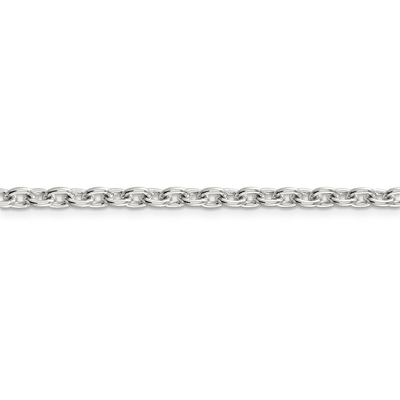 Sterling Silver 4.5mm Cable Chain