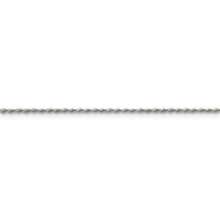 Sterling Silver 1.5mm Diamond-cut Rope Chain