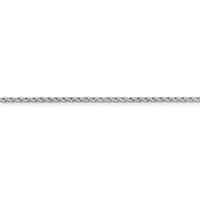 Sterling Silver 1.5mm Diamond-cut Spiga Chain