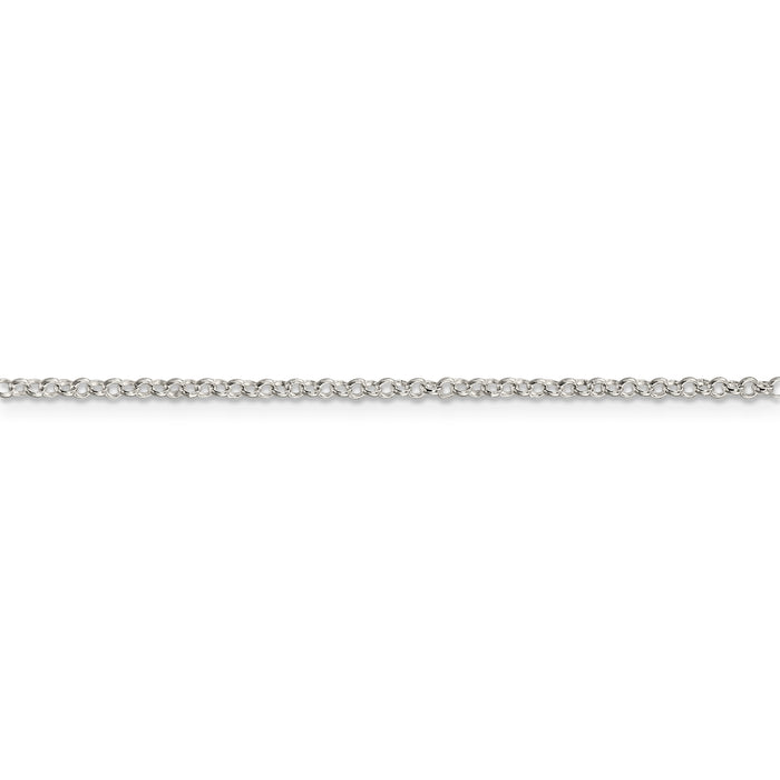 Sterling Silver 2mm Rolo Chain