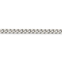 Sterling Silver Polished 5mm Curb Chain