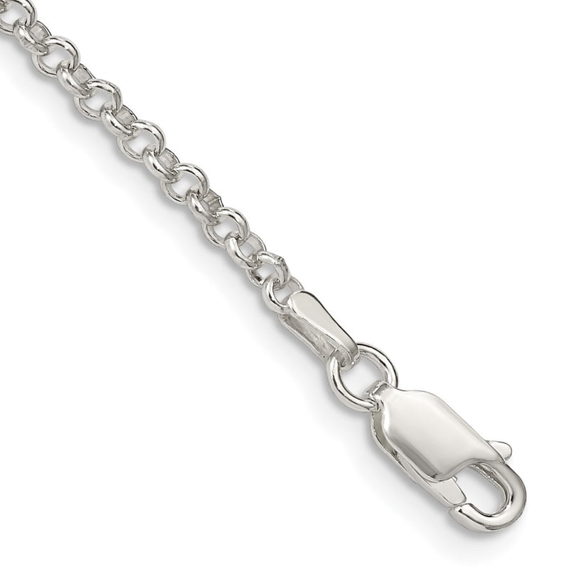 Sterling Silver 2.5mm Rolo Chain