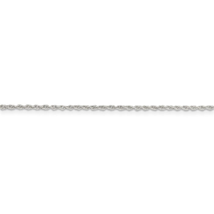 Sterling Silver 1.6mm Loose Rope Chain