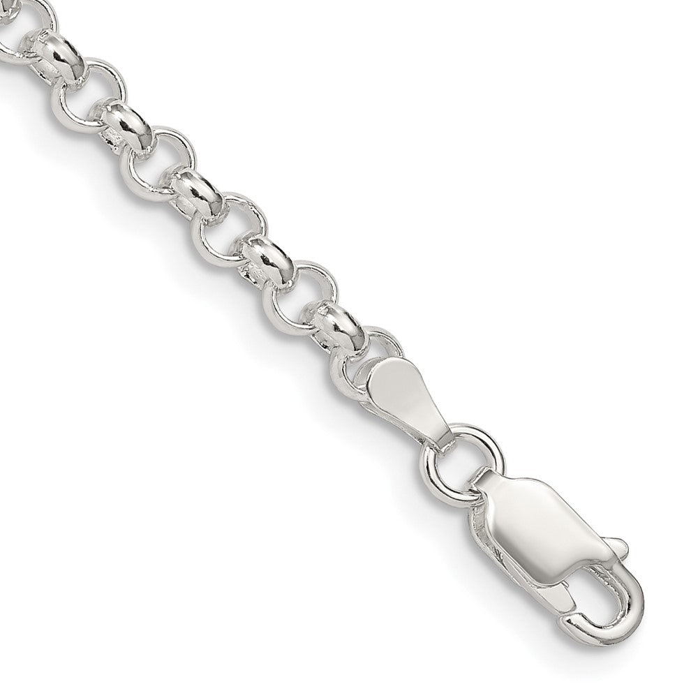 Sterling Silver 4mm Rolo Chain