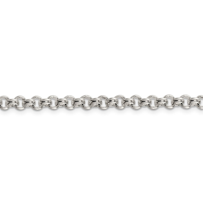 Sterling Silver 5mm Rolo Chain