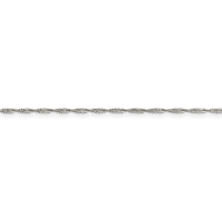 Sterling Silver 1.4mm Singapore Chain