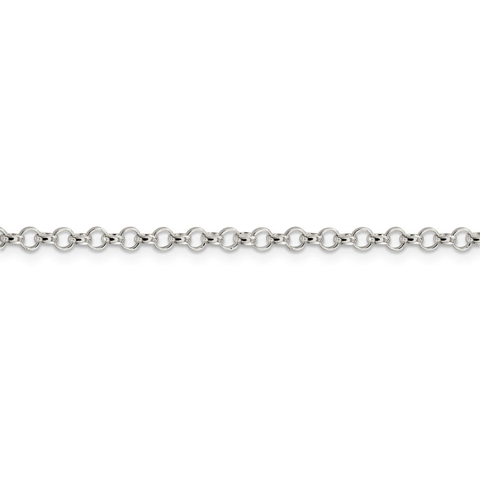 Sterling Silver 3mm Rolo Chain