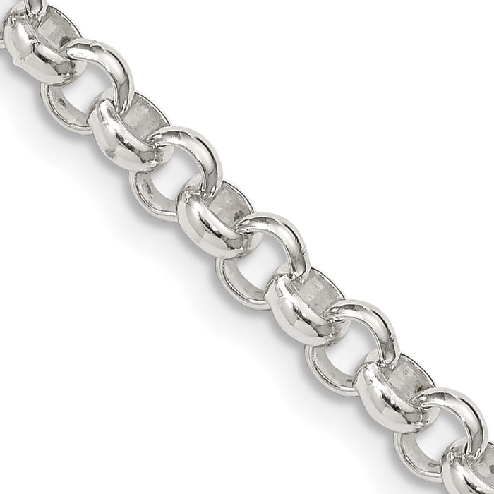 Sterling Silver 4.75mm Rolo Chain