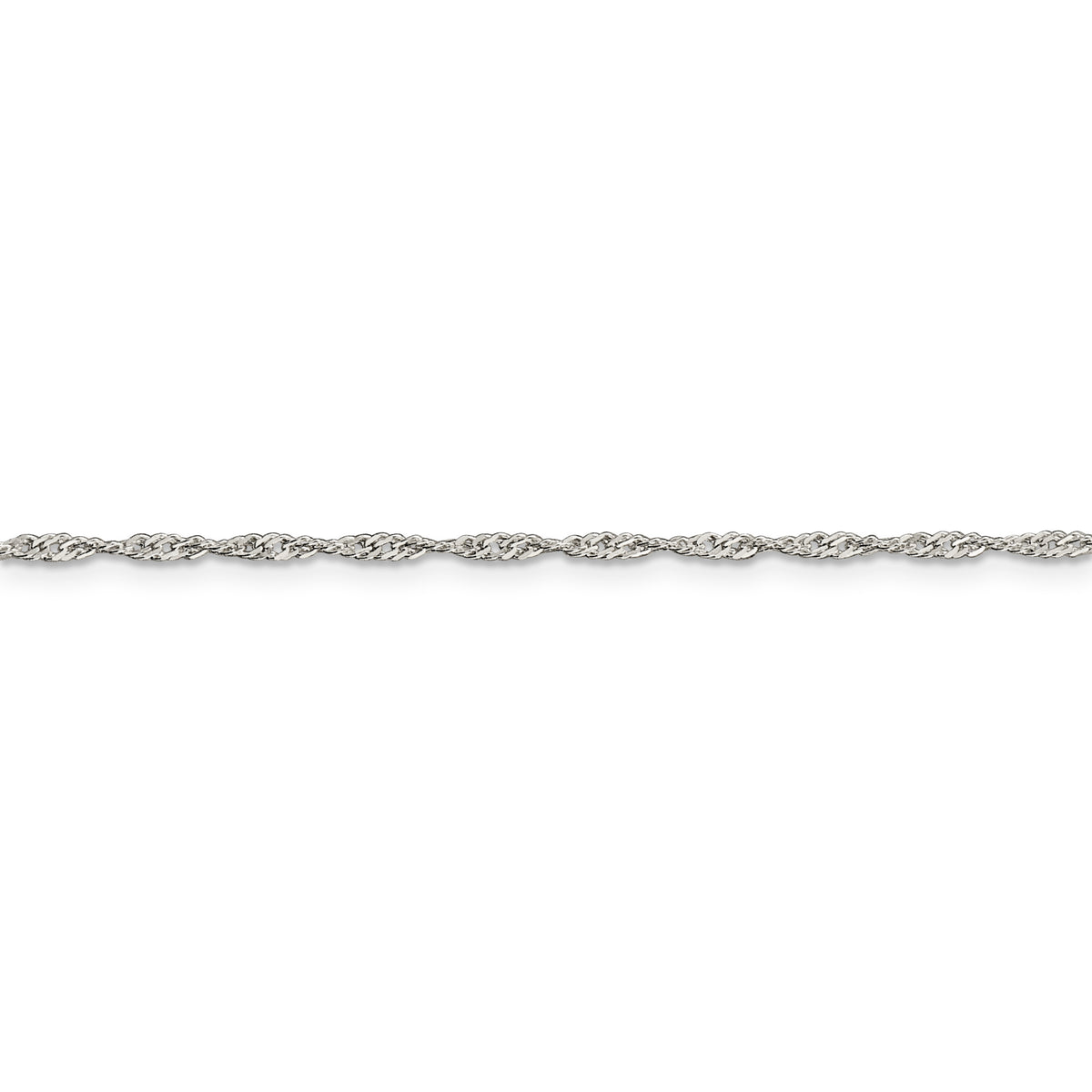 Sterling Silver 1.75mm Singapore Chain