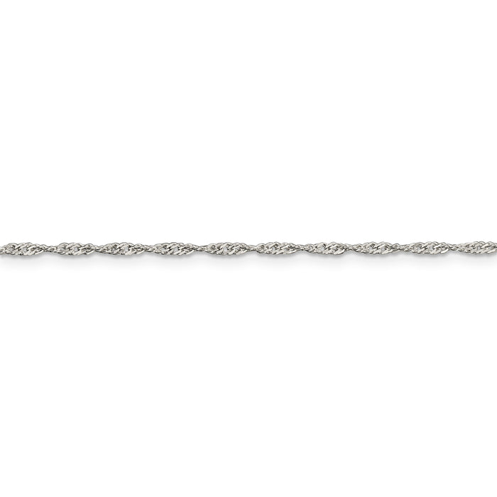 Sterling Silver 1.75mm Singapore Chain