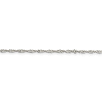 Sterling Silver 2mm Singapore Chain