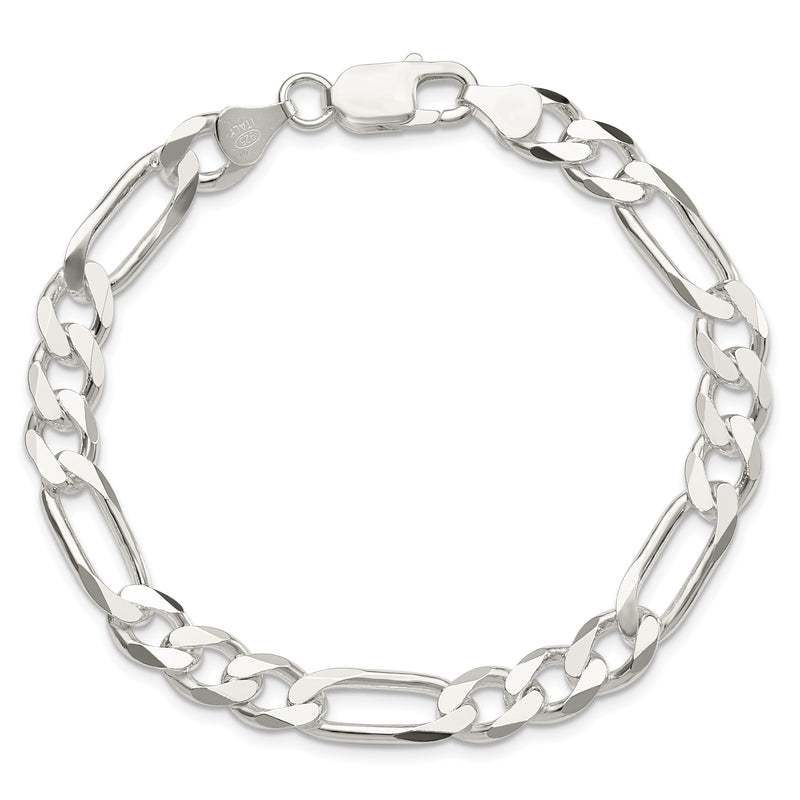 Sterling Silver 7.5mm Figaro Chain