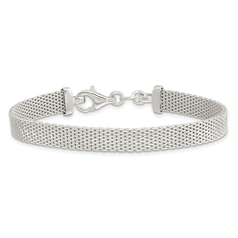 Sterling Silver D/C Reversible Bracelet