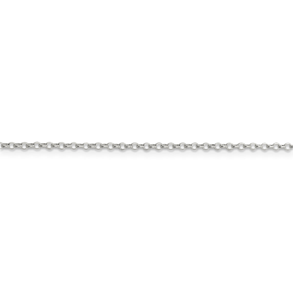 Sterling Silver 1.75mm Diamond-cut Cable Chain