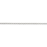 Sterling Silver 1.75mm Diamond-cut Cable Chain