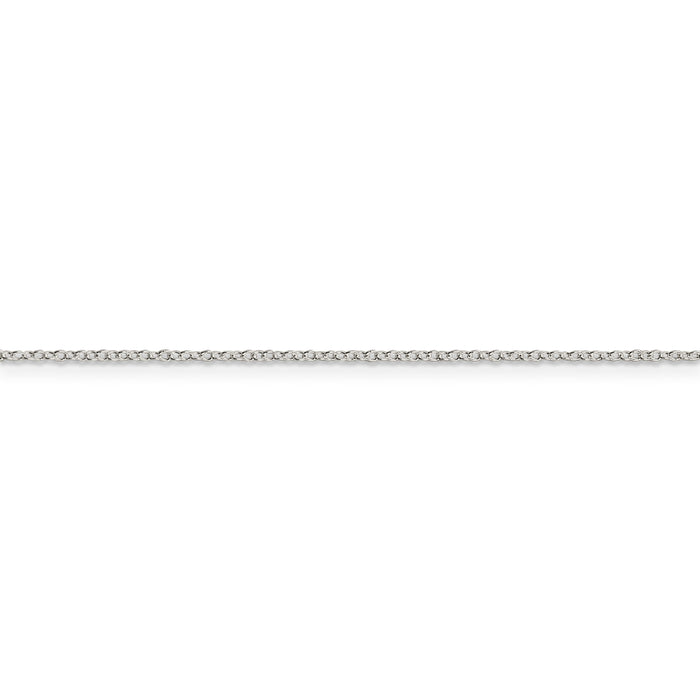 Sterling Silver 1.10mm Forzantina Cable Chain