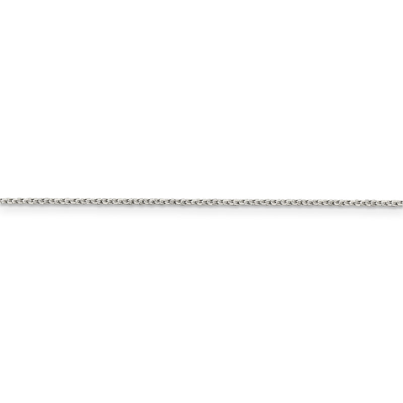 Sterling Silver 1.25mm Diamond-cut Forzantina Cable Chain