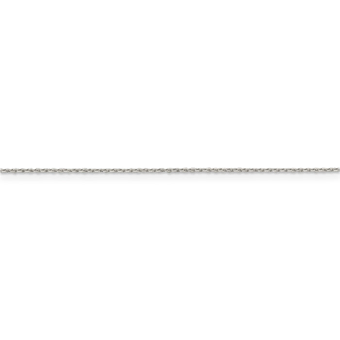 Sterling Silver 1mm 8 Sided D/C Cable Chain