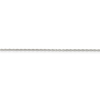 Sterling Silver 1.25mm Loose Rope Chain