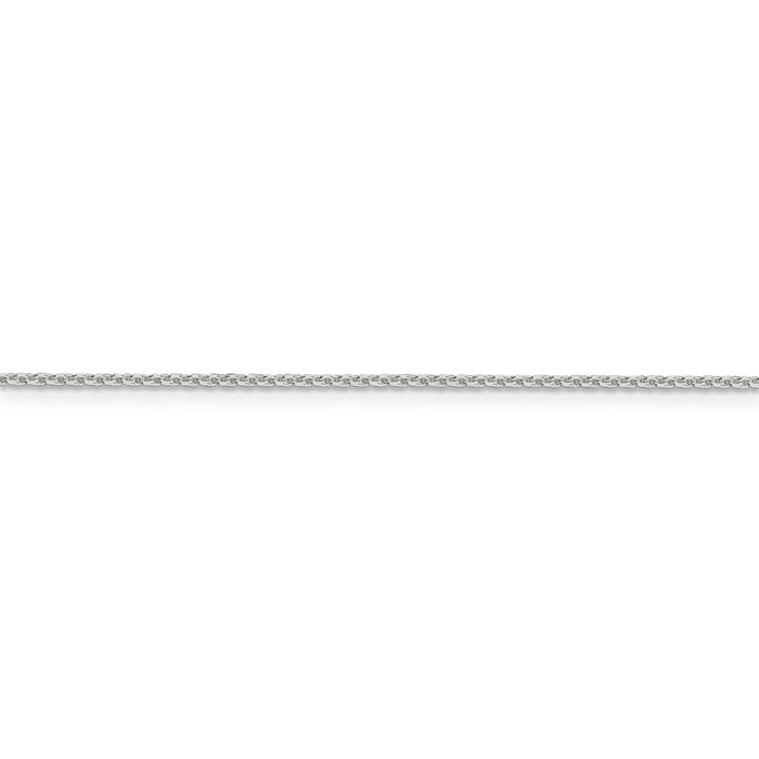 Sterling Silver 1.4mm Diamond-cut Forzantina Cable Chain