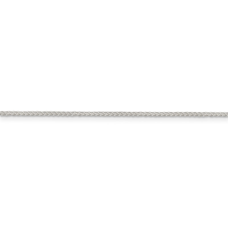 Sterling Silver 1.25mm Round Spiga Chain