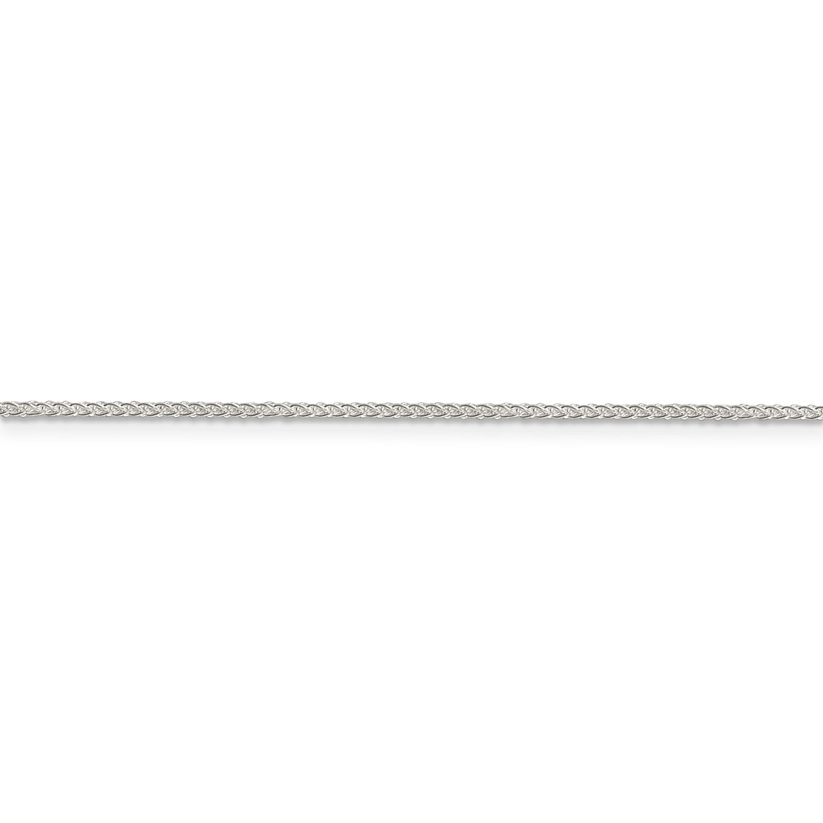 Sterling Silver 1.25mm Round Spiga Chain