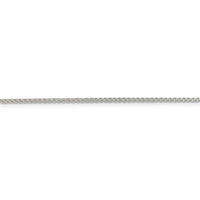 Sterling Silver 1.5mm Round Spiga Chain w/4in ext.