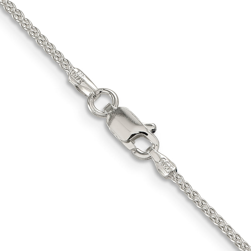 Sterling Silver 1.5mm Round Spiga Chain