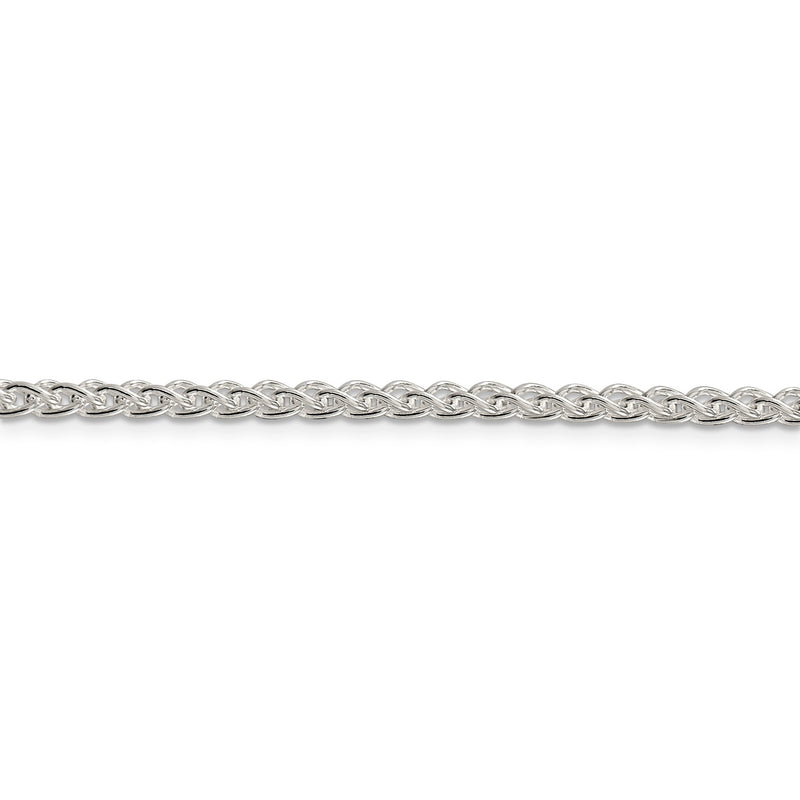 Sterling Silver 3mm Round Spiga Chain