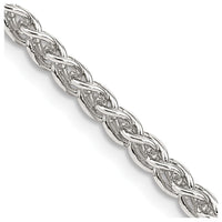 Sterling Silver 3mm Round Spiga Chain