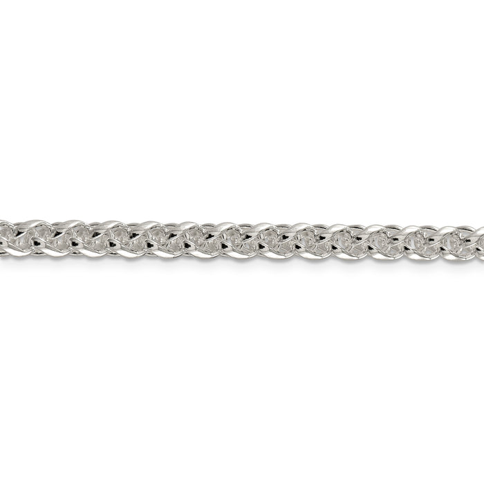 Sterling Silver 5mm Round Spiga Chain