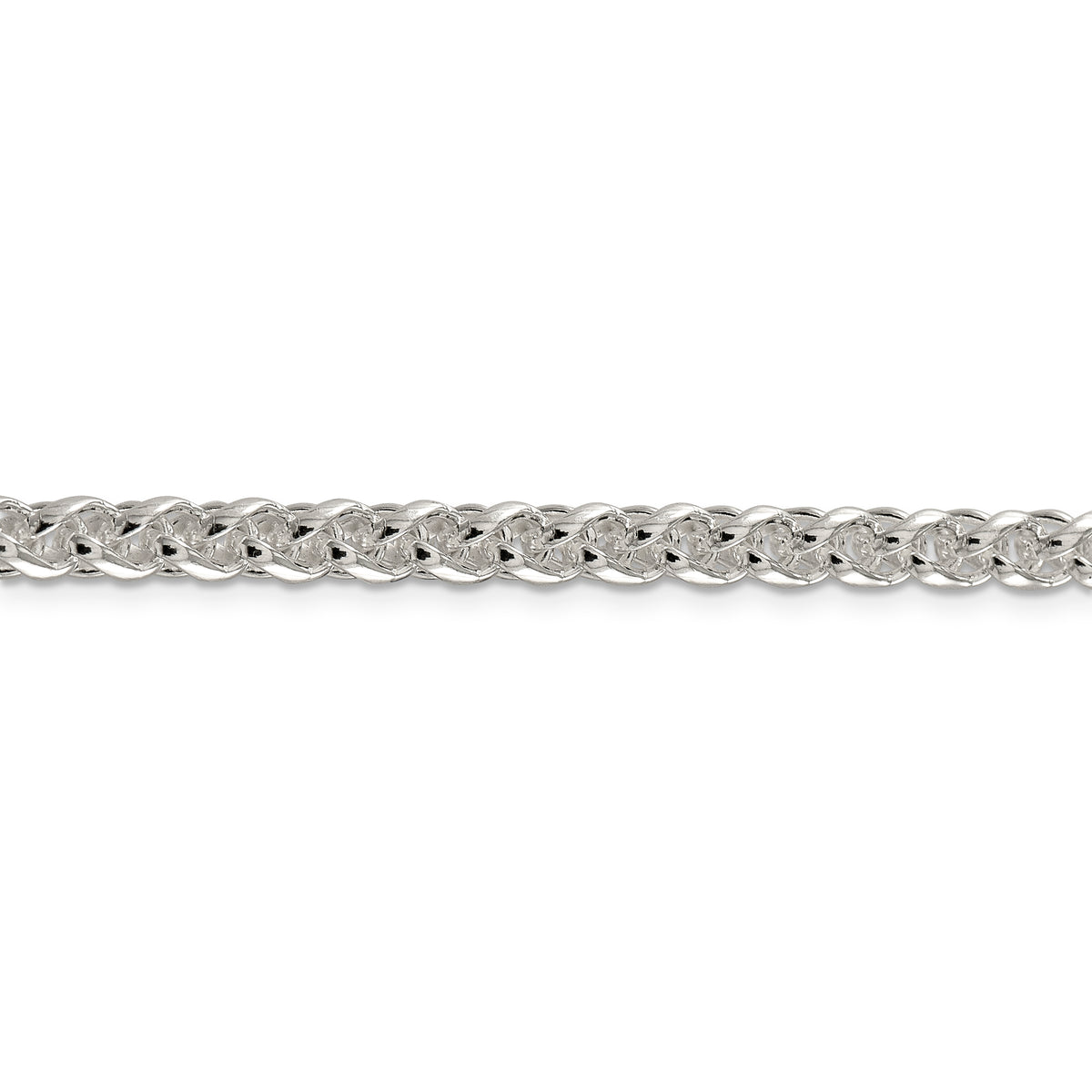 Sterling Silver 5mm Round Spiga Chain