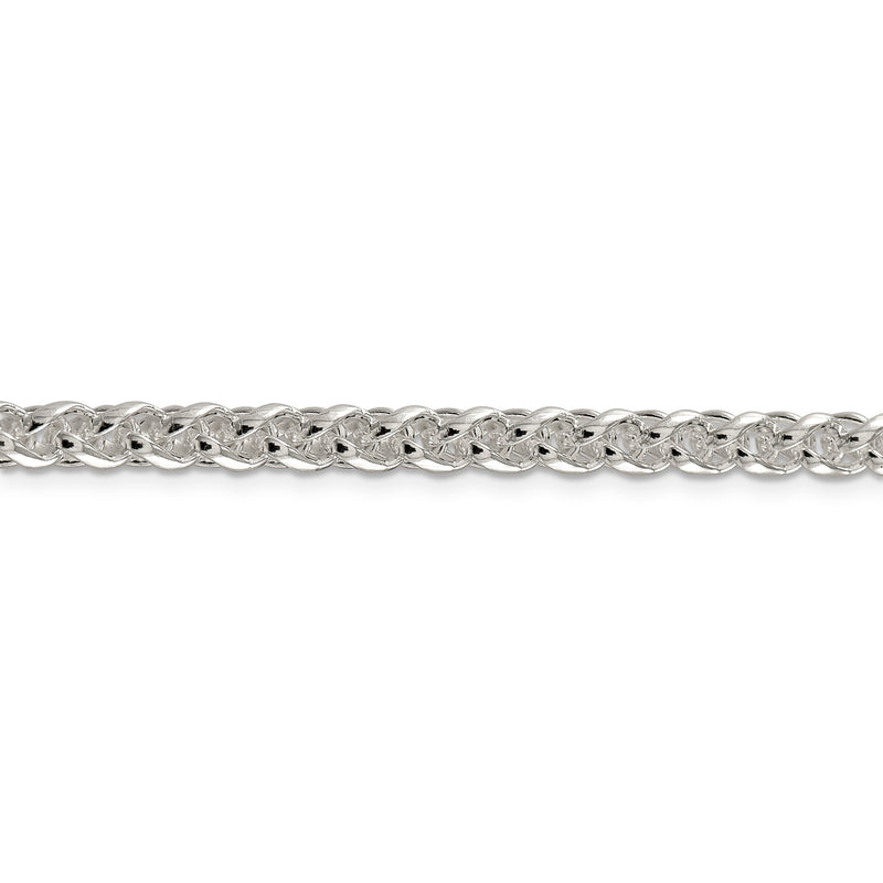 Sterling Silver 5mm Round Spiga Chain