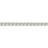 Sterling Silver 6mm Round Spiga Chain