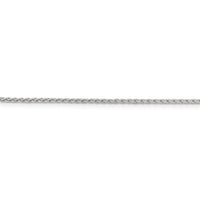 Sterling Silver 1.45mm Diamond-cut Round Spiga Chain