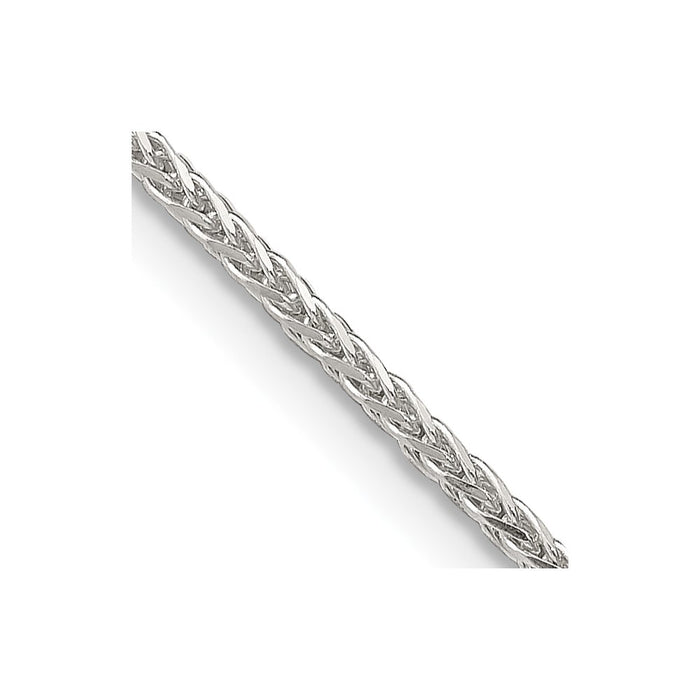 Sterling Silver 1.45mm Diamond-cut Round Spiga Chain