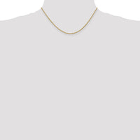 14k 1.85mm D/C Quadruple Rope Chain-QTR014-16