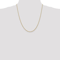 14k 1.85mm D/C Quadruple Rope Chain-QTR014-22