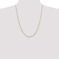 14k 1.85mm D/C Quadruple Rope Chain-QTR014-24