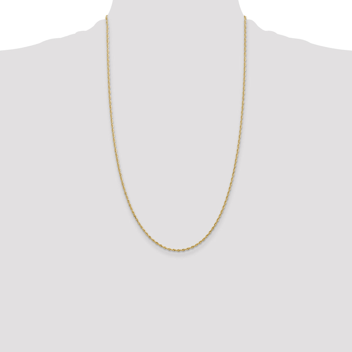 14k 1.85mm D/C Quadruple Rope Chain-QTR014-26