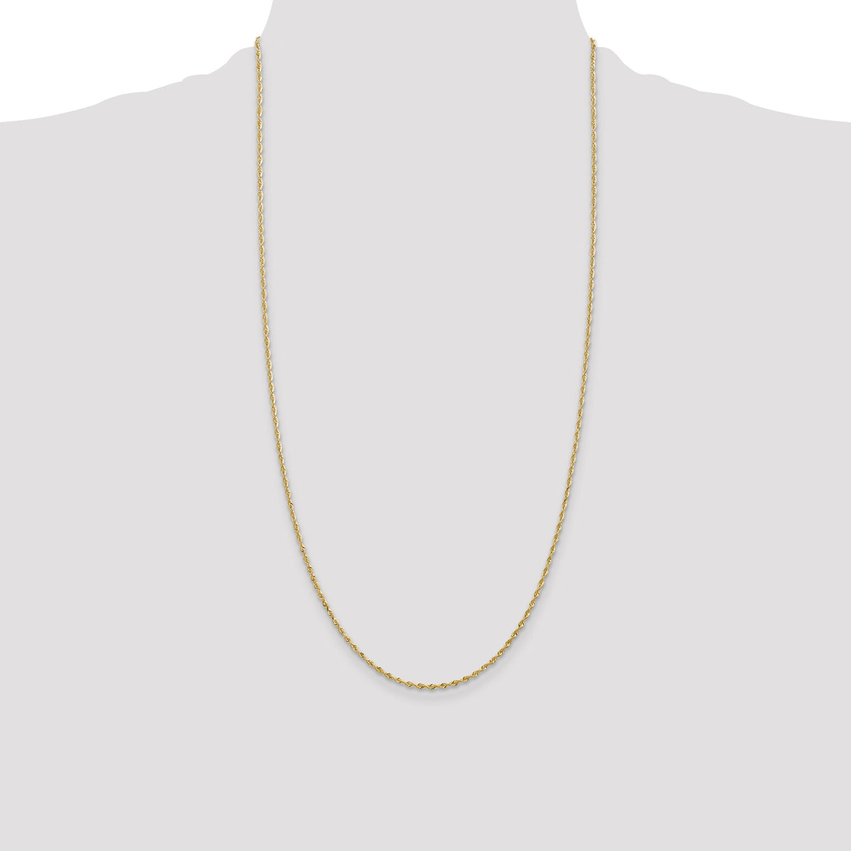 14k 1.85mm D/C Quadruple Rope Chain-QTR014-28