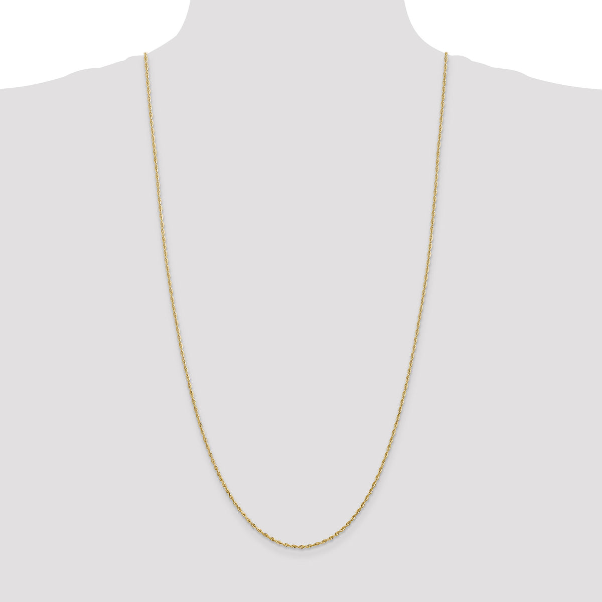 14k 1.85mm D/C Quadruple Rope Chain-QTR014-30