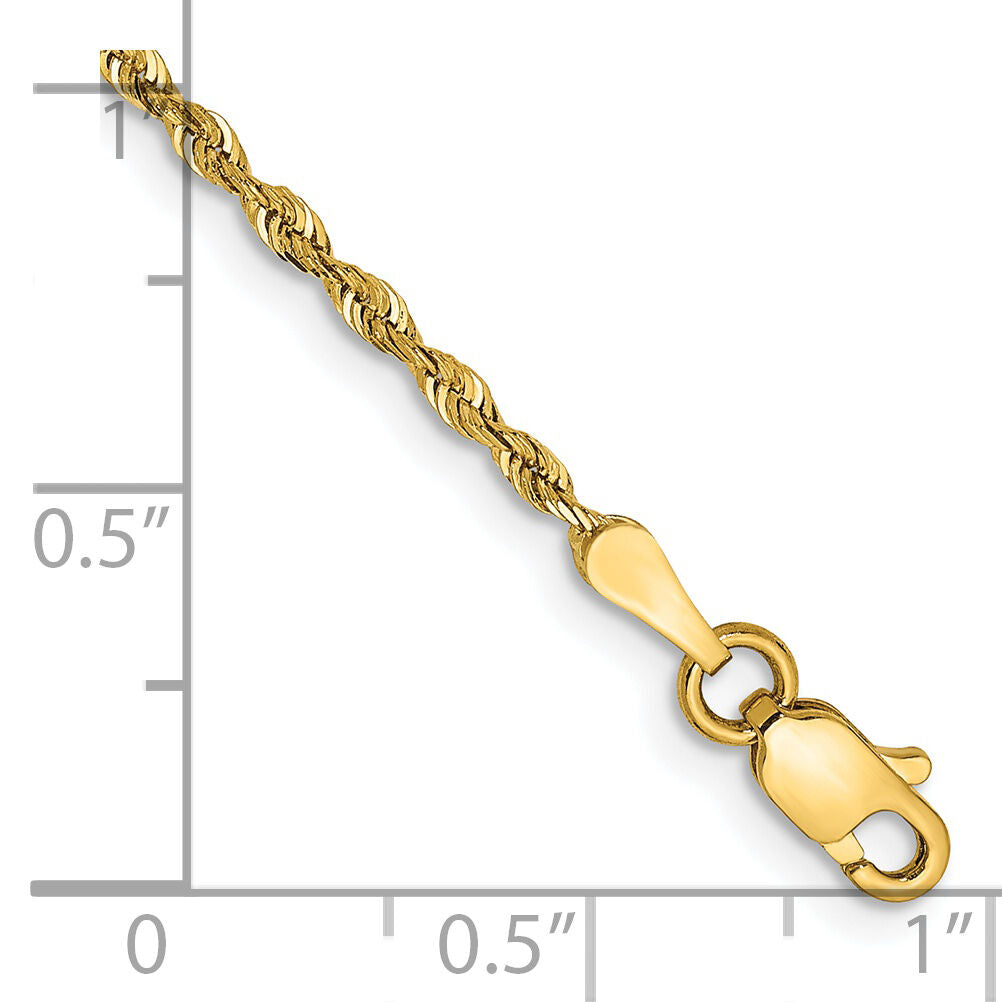 14k 1.85mm D/C Quadruple Rope Chain-QTR014-7