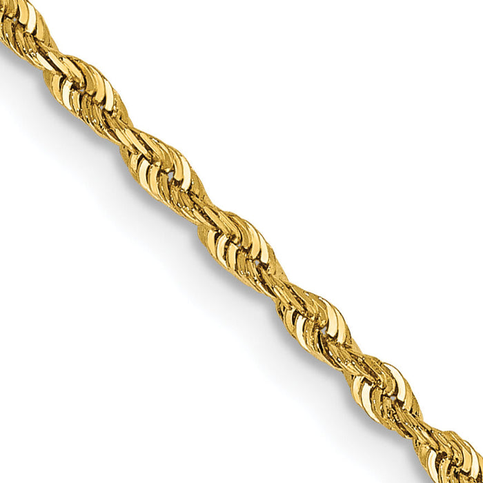 14k 1.85mm D/C Quadruple Rope Chain-QTR014-14