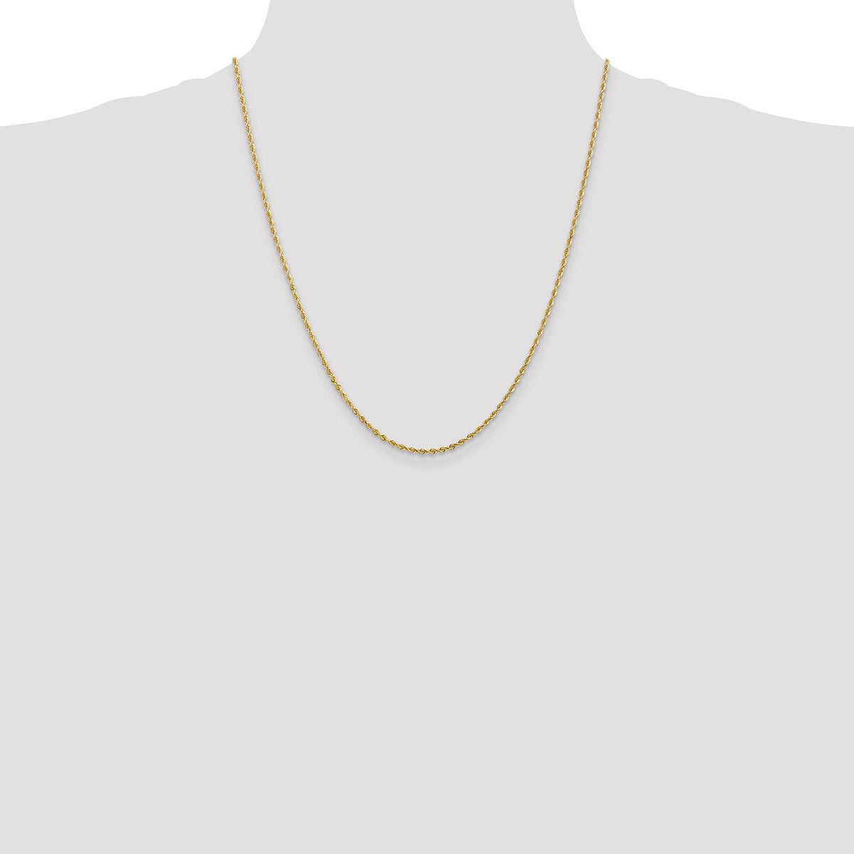 14k 2.00mm D/C Quadruple Rope Chain-QTR016-22