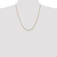 14k 2.00mm D/C Quadruple Rope Chain-QTR016-22