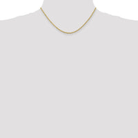 14k 2.25mm D/C Quadruple Rope Chain-QTR018-16