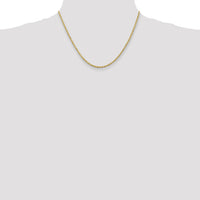 14k 2.25mm D/C Quadruple Rope Chain-QTR018-18