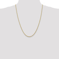 14k 2.25mm D/C Quadruple Rope Chain-QTR018-24