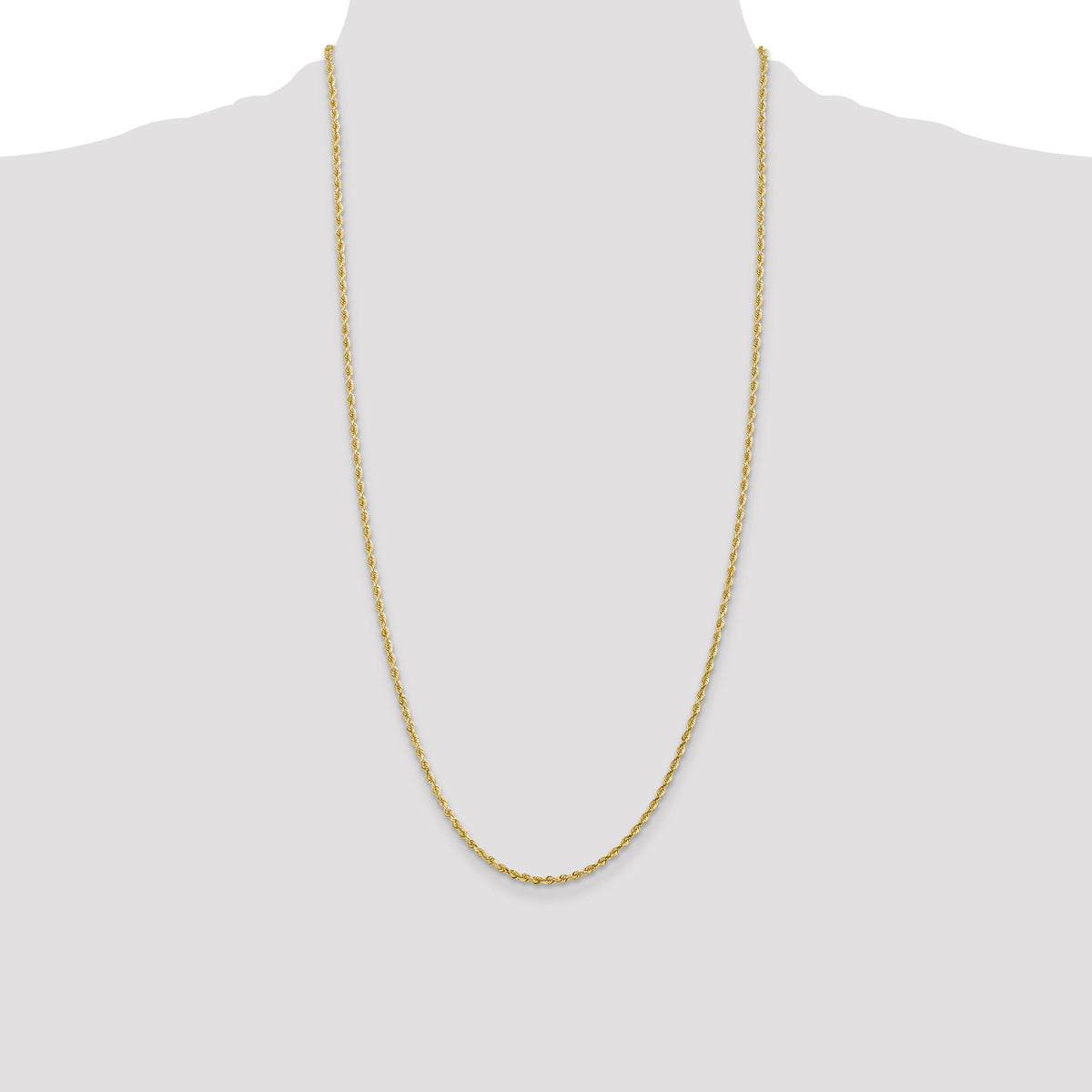 14k 2.25mm D/C Quadruple Rope Chain-QTR018-28